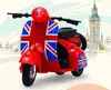 Cute Alloy Car Model Toy, Cartoon Motorcycle, Classic Style, Z Powciążeniem Pull-Back, Dzieciak "Urodziny" Prezenty, Zbieranie, Dekoracja Home