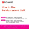 MSHARE 10ml RENEFURCETION GELポリッシュベーストップコートラバーネイルUVジェルワニスラッカープライマーなしクリーンワイプレイヤースティッキーM072181478