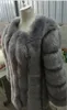 S-4XL plus size Winter New fashion Fake fox fur jacket women's Furry stitching thicker warm Faux fur coat wj1231