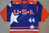 Hockey Jerseys USA film 96 Charlie Conway 21 Dean Portman 44 Fulton Reed Ice Hockey Jerseys Sport