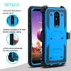 Caso de armadura híbrida para lg stylo 4 MetroPCS para galáxia de Samsung J3 2018 J337 Combo Holster pesado à prova de choque com clipe de cinto C