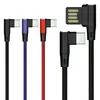 Cables de alta velocidad USB Tipo C 1M para Samsung Gaxaly S8 S8 Xiaomi MI5 MI6 HUAWEI HONOR 9 CARGO DE DATOS DE SYNC de cargador de cargador de carga rápida