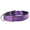 Coleiras de cachorro Pet Supplies Leopard Impressão Luminosa Necklet LED Light Up Cães Leash Tamanho Ajustável 2 85lh