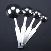 Stainless Steel Measuring Spoon Measure Scoop Tea Cooking Baking Kitchen Tools for Cup Coffee