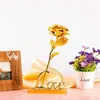 Artificial Gold Foil Roses Flower Decoration Artificial Rose Flowers in Gift Box for Mother Day Valentine Day Christmas Thanksgiving