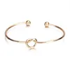 Cravate Noeud Bracelet Bracelets Simple Twist Cuff Ouvert Bracelet Bijoux Réglable Pour Les Femmes