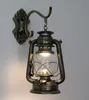 Kerosene Lamp Wall lamp wrought iron retro creative bedroom dining room aisle balcony living room garden lamp