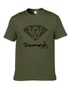 Diamond Supply Co Gedrukte T -shirt Men039S Modemerk Ontwerp Kleding Male Southkust Harajuku Skate Hip Hop Short Sleeve SPO5294913