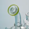 Großhandel DHL-freie Bongs Glas 12 Recycler-Röhrenbongs Bunte Wasserpfeifen Vortex Recycler Dab Rigs Super Cyclone Bong-Rohr mit Schüssel XL137