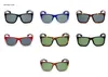 Wysokiej jakości okulary przeciwsłoneczne mężczyźni Kobiety projektantka marki deski okularowe okulary słoneczne lustro lustrzane ze skóry z brązowymi skrzynkami i pudełkiem 9372950