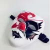 Gruselige Maske, volle Gesichtsbedeckung, Halloween-Maskerade-Party-Maske, weiße Farbe, HipHop, Cosplay, zarte Jabbawockeez-Kunststoff-PVC-Maske