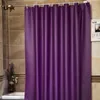 NOVO Design Roxo estilo moderno cortinas de banheiro chuveiro para banho tecido impermeável Sólido Banho Cortina mildewproof Cortinas