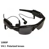 SM07B 1080 P Câmera de Vídeo Bluetooth lentes Polarizadas Óculos de Suporte DV MP3 Música Telefone Chamadas Cartões TF Eyewear Gravador de Óculos De Sol 1 pc