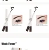 Music Flower Liquid Eyebrow Pen 6 Colors Four Head Enhancer Waterproof dropshipping