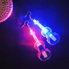 Korean fashion temperament colorful luminous guitar /violin /Banana Earrings female personality ear jewelry earrings LZ1766