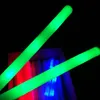 Multi Kleurrijke 7 Modi LED Knipperende Nachtlamp Lamp Glow Wand Sticks + Strap Birthday Christmas Party Festival Camp Gratis verzending