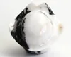 2.5 INCHES Tall Crafts Peculiar Natural Zebra Jasper Carved Crystal Reiki Healing Realistic Skull Feng Shui Statue