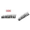 Natuurlijke 3D Triple Mink magnetische valse wimpers Handgemaakte lijmvrije magneet oog wimpers verlenging make-up tools