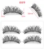 Nova marca de alto grau 3 Lashes magnéticos Acessório Maquiagem para Olhos feitas à mão Magnet cílios falsos DHL grátis