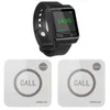 Singcall Wireless Calling System für Restaurant 1 Watch, 2 Touchable Pager