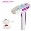 Venda quente portátil portátil máquina de remoção de cabelo lescolton t006i ipl remoção de cabelo removível permanente laser epilator beleza máquina de cuidados