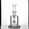 Faihahs Small Bong 6.5 "Laid Siatka Perc Water Pipe Bongs Bubbler Dab Rigs 14.5mm Staw męski