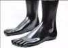 Kostenloser Versand!! Art und Weise neue schwarze Farbe heißer Verkaufs-Plastikpuppe-Fuß-Schaufensterpuppe auf Förderung