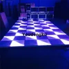 4 adet 432pcs 5mm gece kulüp dans pisti RGB DMX Su geçirmez düğün LED dans zemin aşaması ışıklar246w