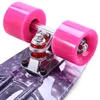 CL - 95 Stampa Purple Starry Sky Pattern Skateboard Completo skateboard completo Retro Cruiser Longboard da 22 pollici per bambini / adulti