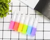 500 stks / partij 3.2G 3.2ml Kleurrijke Lippenstift Buis Lege Lip Balsm Buizen Voor DIY Plastic Lipstic Kleurrijke Cosmetische Containers