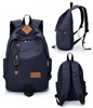 Brand Designer-New Unisex Men Canvas Backpacks Large School Bags For Teenagers Boys Girls Travel Laptop Backbag Rucksack Grey305m