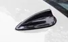 For BMW X5 F15 2014-2017 Carbon Car Roof Antenna Shark Fin Cover Trim 1pcs