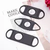 Double Blades Stainless Steel Cigar Cutter Cigar Scissors Pocket Gadget Knife Smoking Guillotine Tool Accessories 3 types.