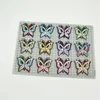 120 Mieszane 12 colors Butterfly Patches Cearfy Patch Ustaw żelazo na Applique Sew Motif Badge Fix2530