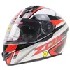 Helmets Snell M2015 Standardowy kask motocyklowy Wysokiej jakości wyścigowy styl wyścigowy dla prawdziwego sprzętu na głowę motocyklistą pełna twarz dla bezpieczeństwa