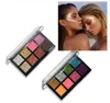 Paleta De Sombras 8 Cores Matte Maquiagem Magnética Shimmer Diamante Maquiagem Mais Leve Glitters Sombra De Olho com MaquiagemMirror Mini Maquiagem Paleta