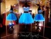 Two Pieces Knee Length Prom Dresses Tulle Sweetheart Neckline With Applique Beads Short A-line Lace Up Cocktail Evening Dresses DH1482
