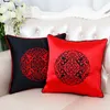 Luxury Vintage Fine Embroidered Pillow Cover Sofa Chair Cushion Cover Decorative Chinese style High End Silk Satin Pillow Case6966115