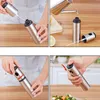 2017 Silver Stainless Steel Oil Sprayer Olive Pump Spraying Oil Bottle Sprayer Can Jar Pot Tool Can Pot Oil Sprayer XLG1393330974