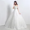 Eleganti abiti bianchi per barche a maniche corte a maniche corte tulle lungo abiti da sposa da sposa per donne abiti da sposa hy4232