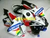 Motorcykel Fairing Kit för Honda CBR600RR CBR 600RR F5 2005 2006 05 06 CBR600RR ABS Röd vit Svart Fairings Set + Gifts HQ07
