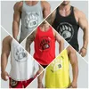 2018 marki odzież fitness Tank Top Mężczyźni Casual Bodybuilding Mięśni Koszula Siłownie Wyższa Moda Wysokiej Jakości Workout Singlets 6 kolor