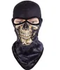 屋外サイクリングスポーツスカルマスクCS反テロ用マスク戦術迷彩フードUV Protect Face Masks Halloween Prop Cap Ski Hat