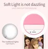 Oplaadbare 36 LED's Telefoon Ring Licht Universele Nacht Selfie Photography Ring Light Up Flash Lamp 3 Helderheidsniveaus DHL GRATIS