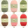 50g/pcs 100% cotton yarn soft skin-friendly hand knitting baby available Hand Knitting yarn Cotton Blended Yarn FREE SHIPPING