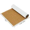 Морская лодка EVA Пеноподобное покрытие Mat Faux Teak Decking Яхта Автомобильный лист 35x 94 '' '