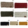 CC Head Band 7 Colors Colorful Confetti Cable Knit Ear Warmer Head Wrap Earflaps Cap Hair Band Headwear LJJO45311758589