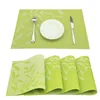 Moda Placemat PVC mesa de jantar matriz dise tapete de taça impermeável tabela pano recipiente-resistente às placemats mesa de mesa