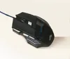 Neue Heiße Professionelle 5500 DPI Gaming Mouse 7 Tasten LED Optische USB Verdrahtete Mäuse für Pro Gamer Computer X3 Maus Besten Preis