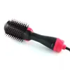 1000W Professionnel Hair Sèche-linge Brosse 2 en 1 Cheveux Coiffeurs Cur, Combinaison électrique Sèche-cheveux avec des brosses à cheveux Roller Styler pour femme